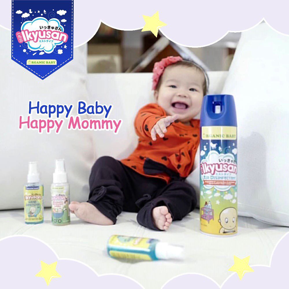 Ikyusan Organic Baby Air Disinfectant 360ml