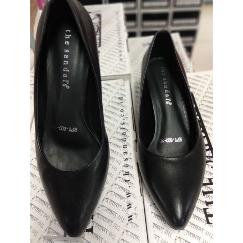 sepatu pantofel hak wanita / sepatu kerja the sandals original