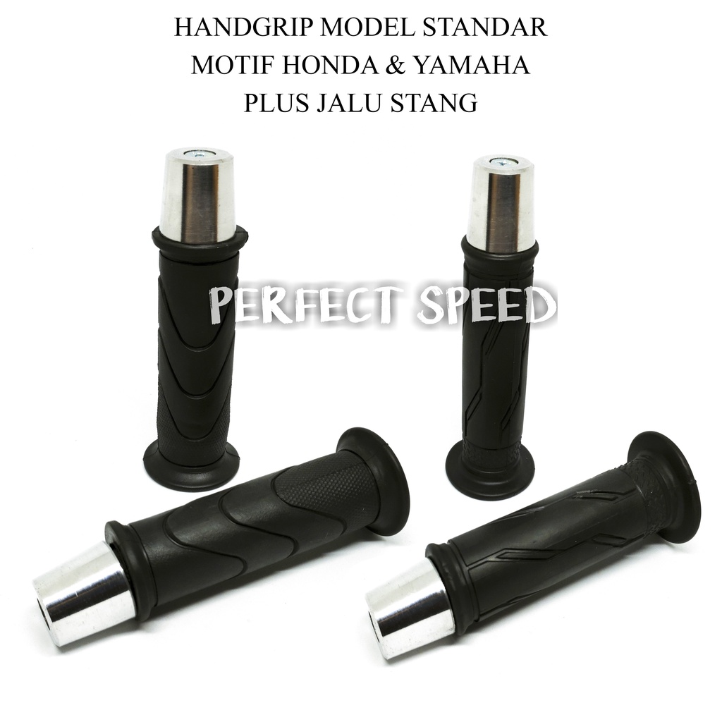 HANDGRIP SEPEDA MOTOR  MODEL ORIGINAL HONDA / YAMAHA + JALU STANG MODEL SHOGUN UNIVERSAL TERBARU