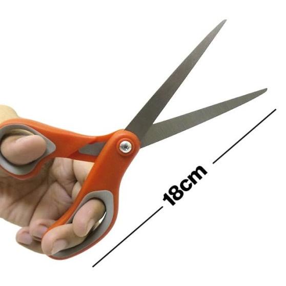 

☻ 3M Scotch Gunting Stainless Steel 7 Inch MultiPurpose Scissors 3M-1427 ☟