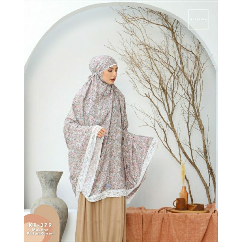 Mukena adem rayon by Nakajima KR 379