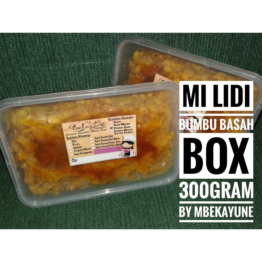 

(NEW) MI LIDI 300GRAM Bumbu Basah