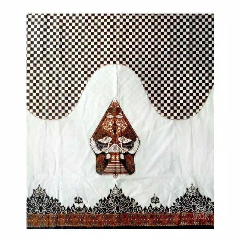 Sarung Batik Halus Motif Wayang Gunungan - Warna Kuning - Sarung Gus Azmi