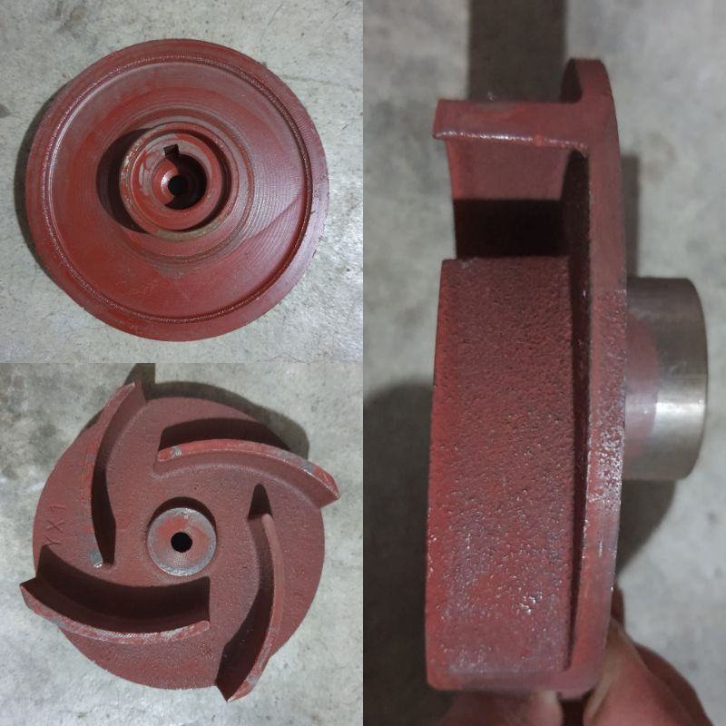 Wp30 Impeller Kipas Keong Mesin Pompa air alkon Robin Irigasi sawah Wp80 3in 3inci 3inchi SNB80