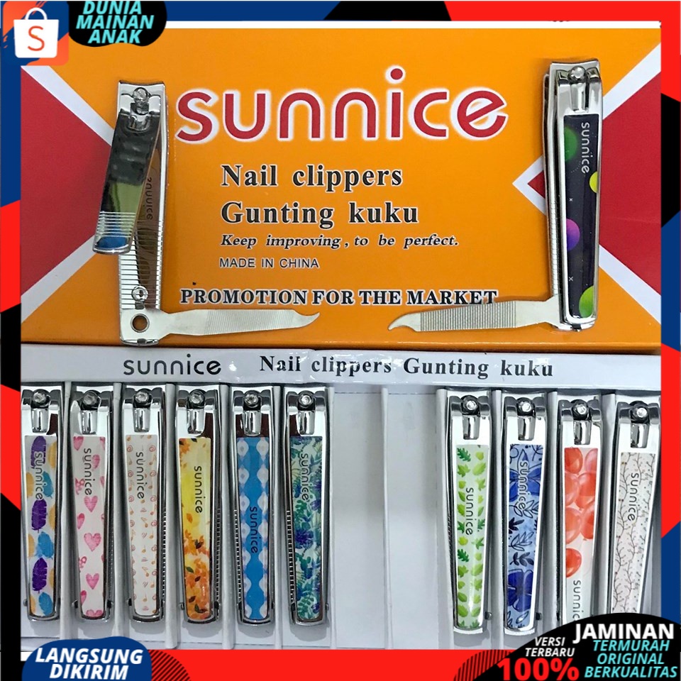 Gunting Kuku Ukuran Besar Tajam 8cm Berkualitas Motif Batik Nail Clipper Best Quality  Best Seller