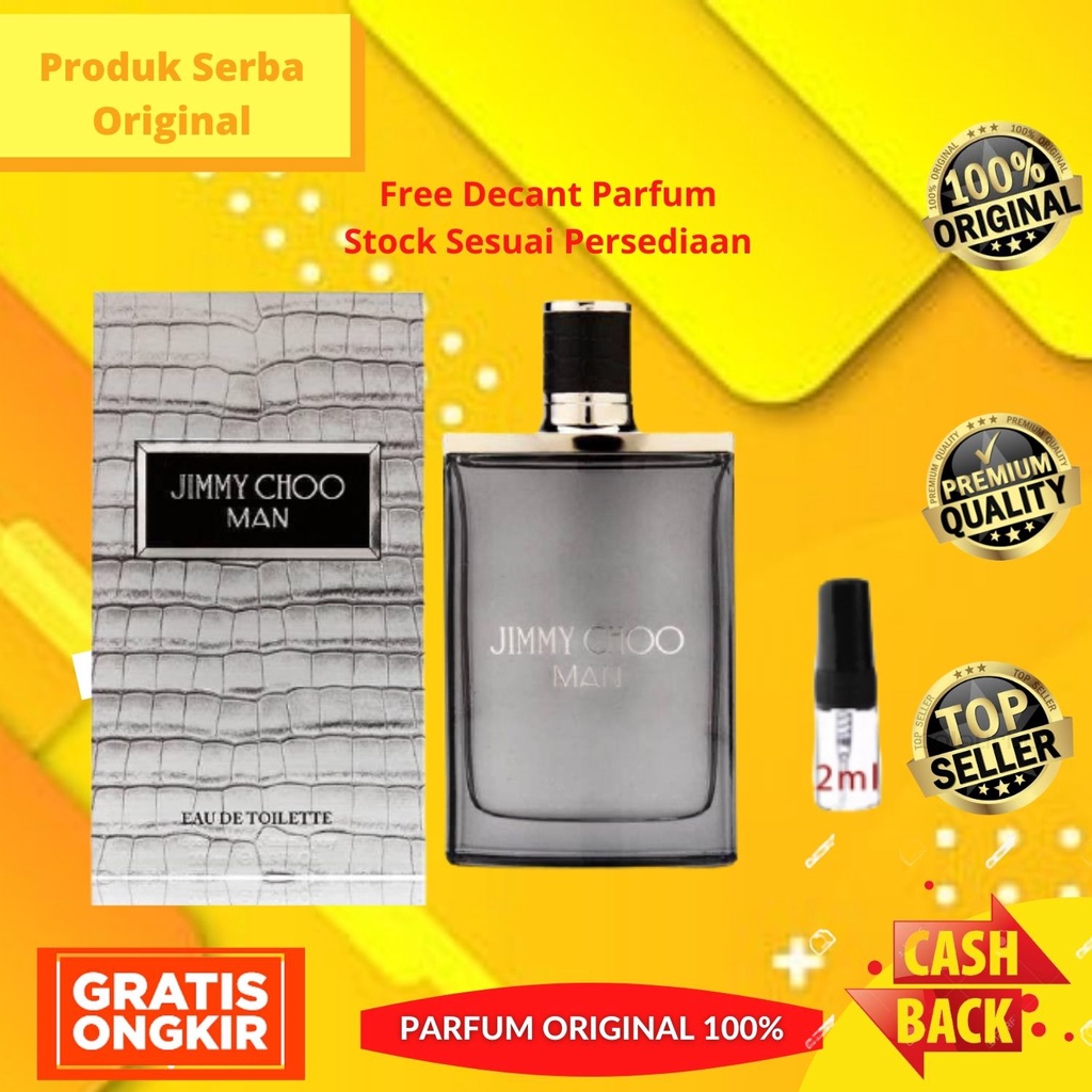 Parfum Parfume Perfume Perawatan Asli Original Pria Laki Laki Cowok Jimmy Choo For Men EDT