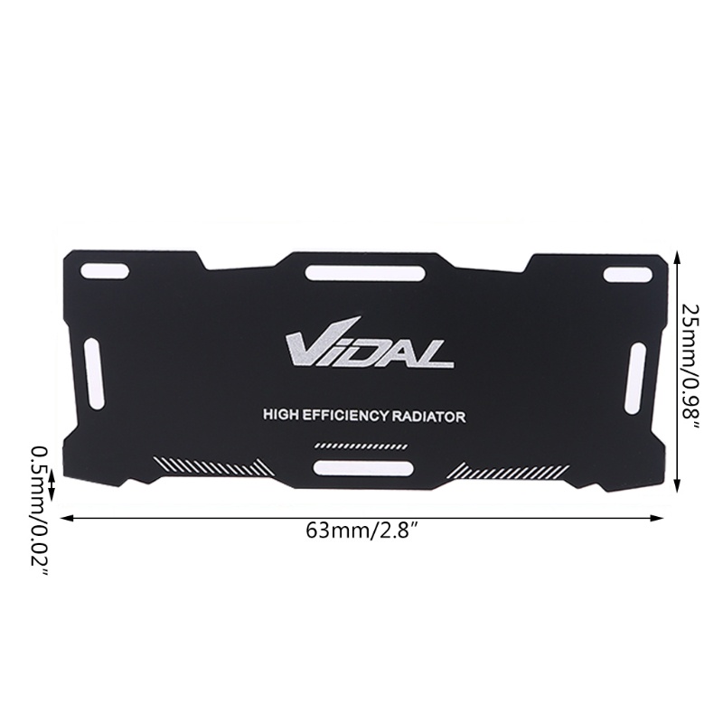 Vivi Rompi Radiator Heatsink Pendingin Memori Ram Komputer Desktop Bahan Aluminum