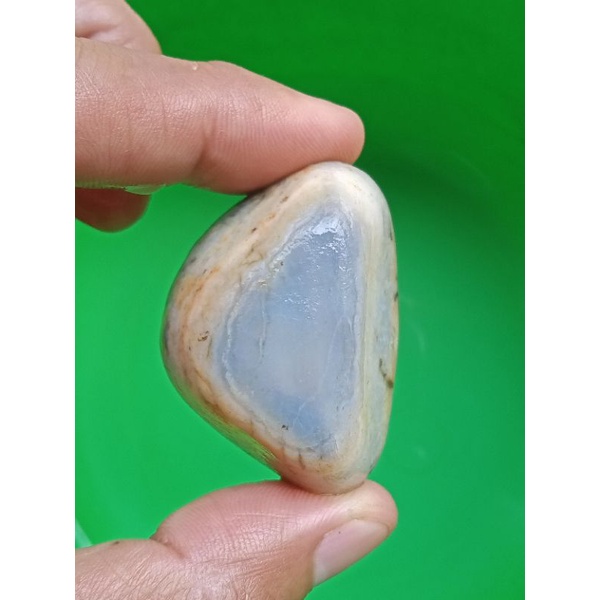 ✅ Batu Cimpago Biru Sulaiman Daud - Ujung Tanjung ( Rough / Bahan Batu Akik Natural asli Sumatera Ba