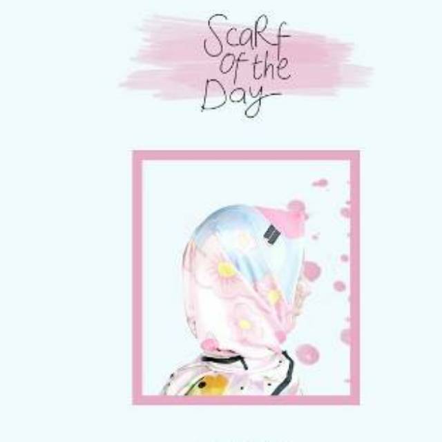 Scraf Iwear up / I WEAR UP scraves kerudung segi empat