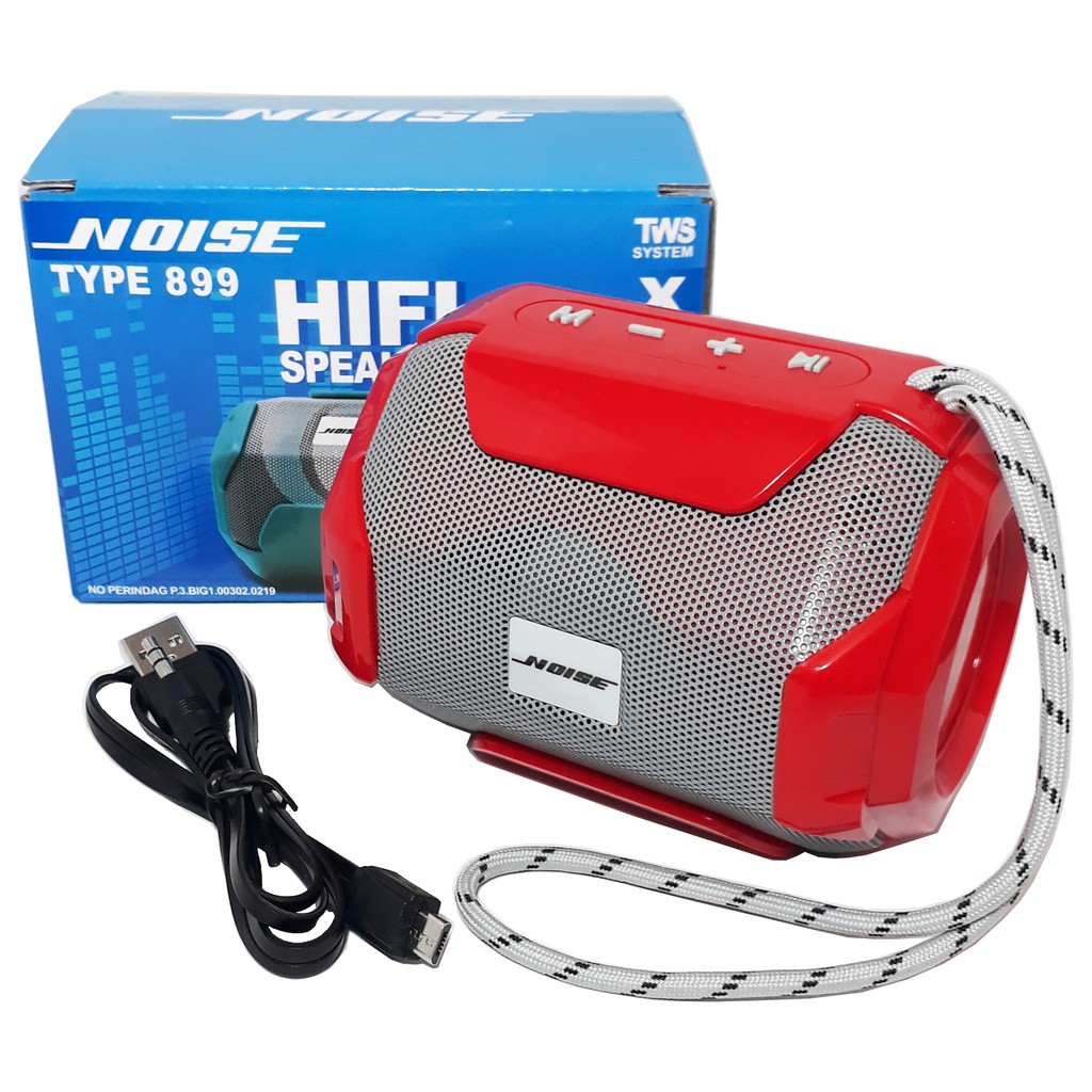 NOISE 899X Speaker Mini Bluetooth Super Bass USB HiFi Speaker