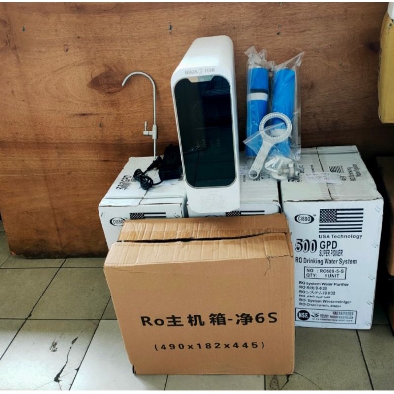 Mesin Ro Dispenser 800gpd Reverse Osmosis 800gpd Dispencer