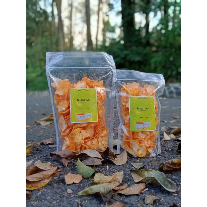

Keripik Sanjai Khas padang / keripik singkong balado
