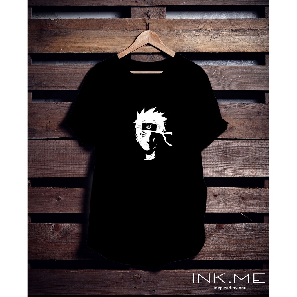 KAOS NARUTO CRAYON/ NARUTO WHITE CRAYON TSHIRT/ KAOS SABLON NARUTO PRIA/ KAOS UNISEX