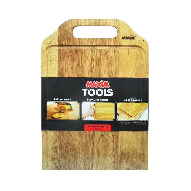 Maxim Tools Wooden Cutting Board - Telenan Kayu MTCUTWD