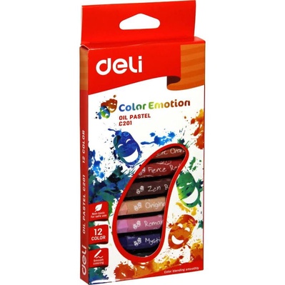 

Krayon Oil Pastel 12 Warna Deli