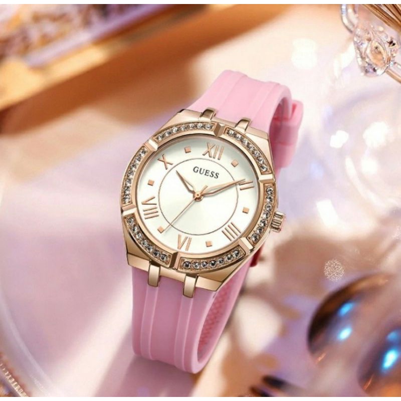 Jam tangan wanita GUESS GW0034L3 GW0034L2 GW0034L1 Baterai box fullset