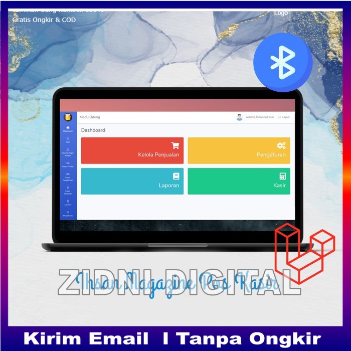 Software Kasir Aplikasi Laravel Terbaik Lengkap Murah Bisa PC/Web Based