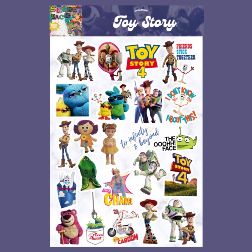 

Toy Story Sticker Sheet