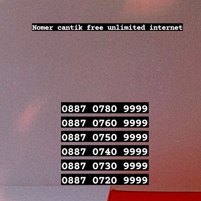 nomer cantik smartfren