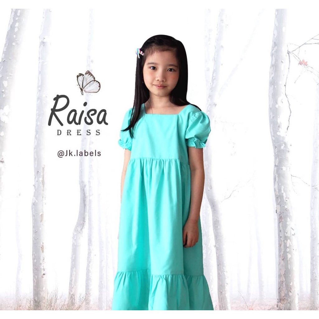 JK LABEL'S RAISA DRESS - DRESS ANAK PEREMPUAN/DRESS ANAK MURAH