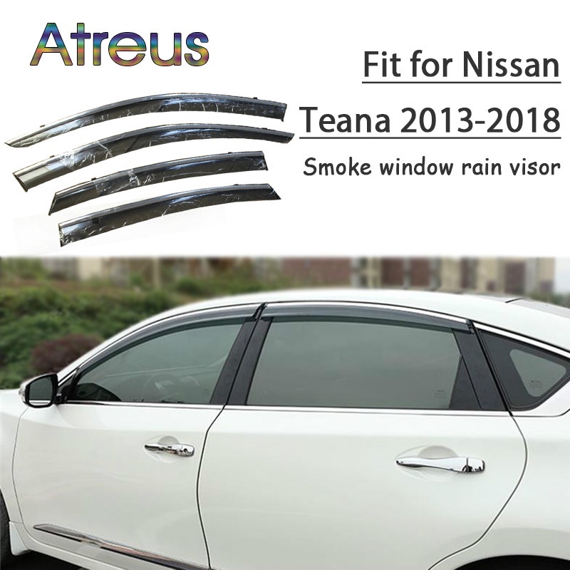 1 Set Visor Jendela Mobil Bahan ABS Untuk Nissan Teana 2008-2012 2013-2018 2019-2021