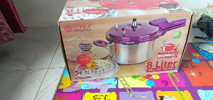 Panci Presto Supra 8 Lt / Supra Pressure 8lt - Ungu
