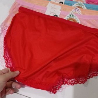 Celana dalam wanita cd brukat jumbo renda lace cd wanita brukat jumbo melar elastis halus extra size-1