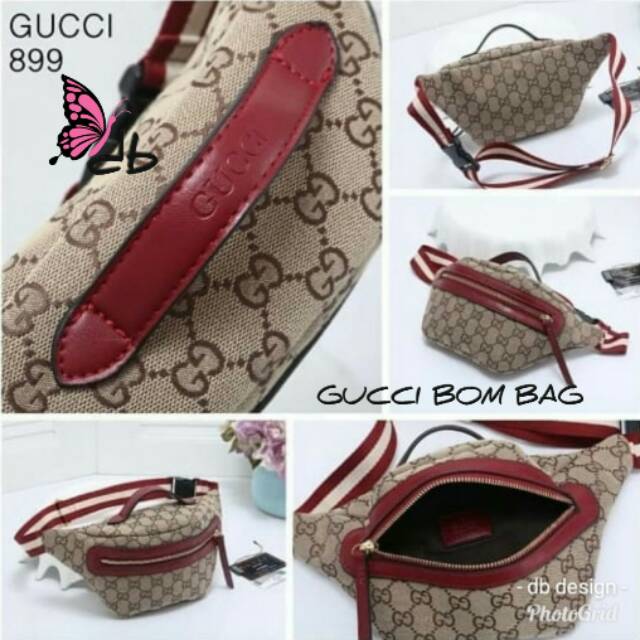 WAIST BAG GUCCI / TAS SELEMPANG / SLING BAG / TAS WANITA / GROSIR TAS / HANDBAG / TAS 2018 / TAS