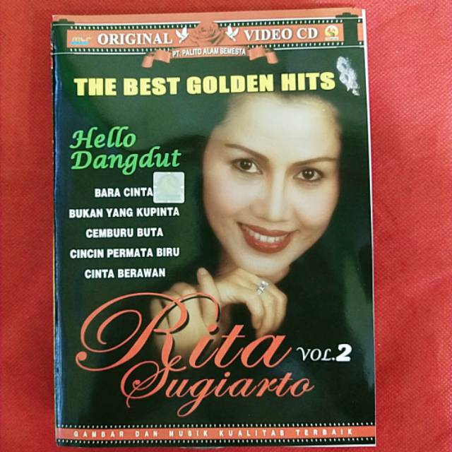 KASET MUSIK VIDEO VCD ORIGINAL LAGU RITA SUGIARTO DANGDUT KARAOKE