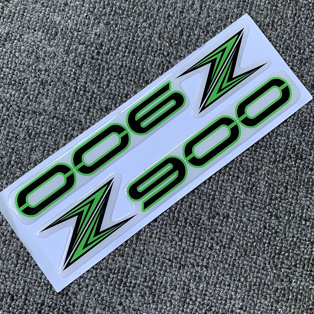 1 Pasang Stiker Emblem 3d Untuk Kawasaki Z900