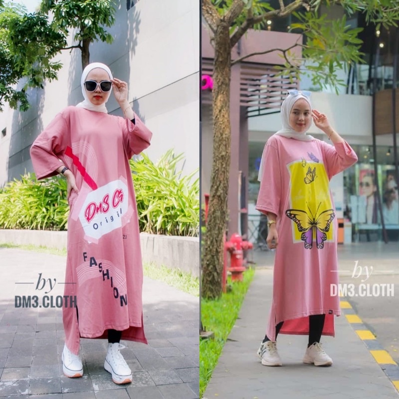 TUNIK DM3 CLOTH SERIES DUSTY PINK