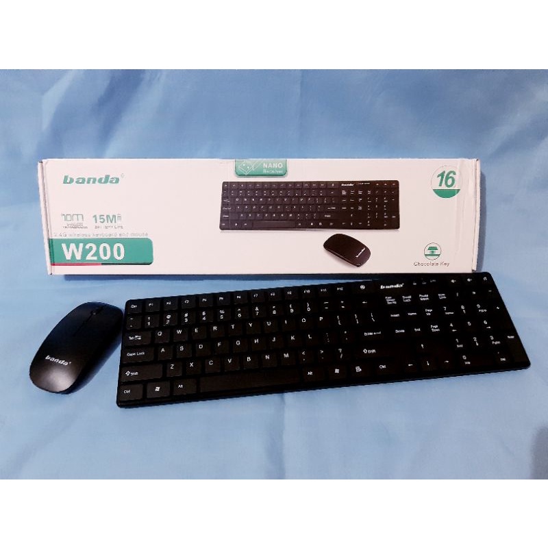 KEYBOARD MOUSE WIRELESS M-TECH STK 04 KEYBOARD MOUSE WIRELESS INFORCE 1919, KEYBOARD MOUSE WIRELESS BANDA W200