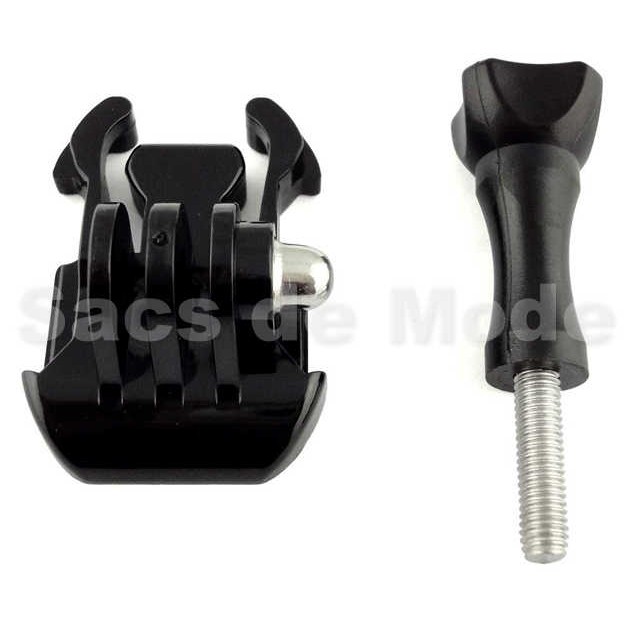 Horizontal Release Buckle with Thumb Screw for Action Cam, GoPro, SJCAM, Xiaomi Yi, Brica, etc