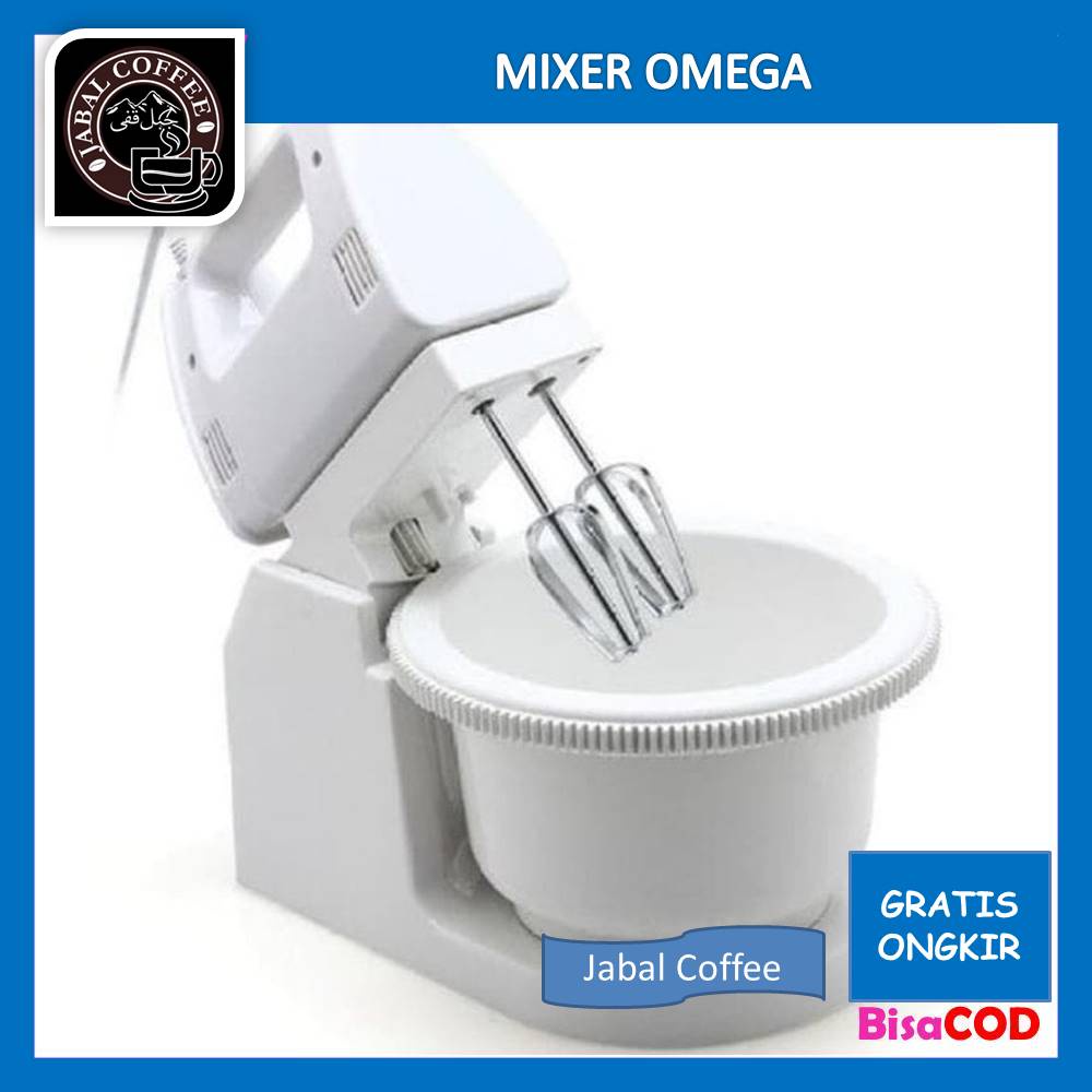 Mixer Adonan Roti Warna Putih / Mixer Omega NT Quality 1506