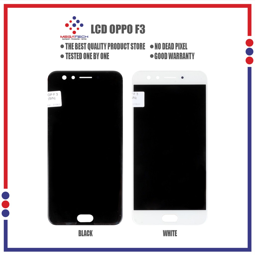 LCD Oppo F3 Fullset Touchscreen