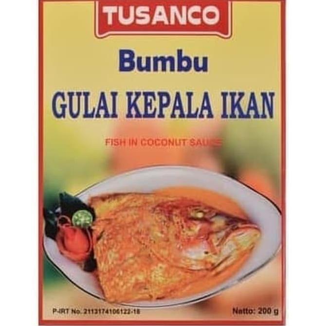 

Bumbu Gulai Kepala Ikan Tusanco untuk 1 kg daging