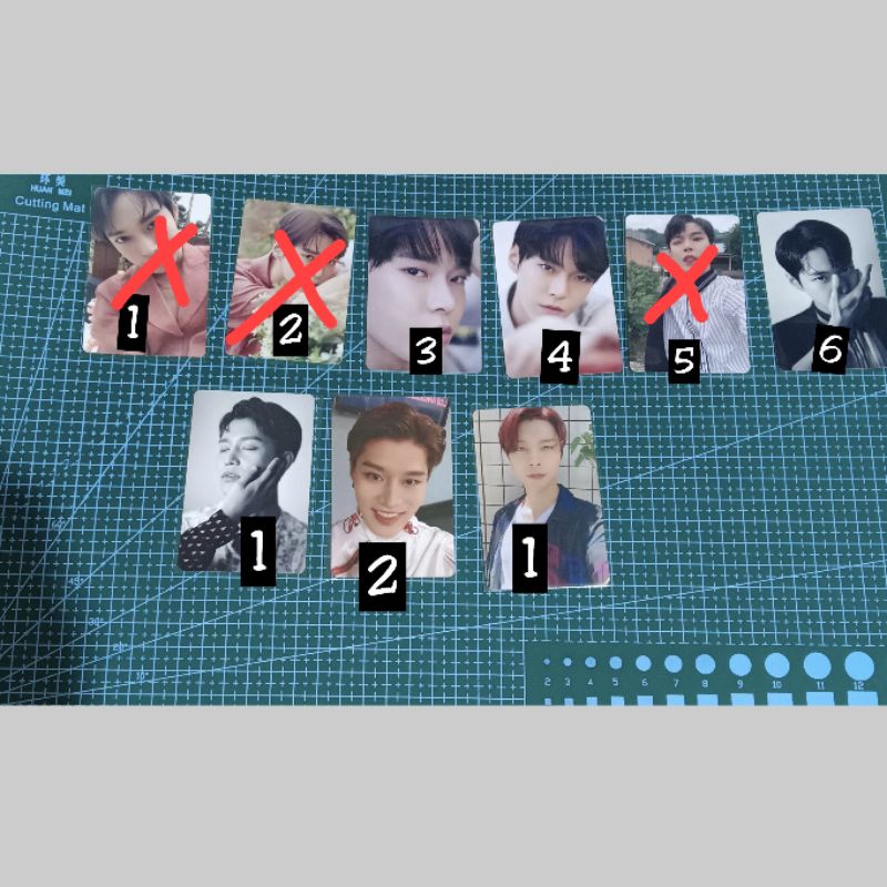 Photocard Official PC NCT, NCT 127, Dicon Doyoung, Dicon Taeil, Dicon johnny