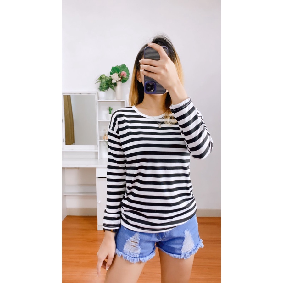 [12.12] Rx Fashion ATASAN STEMI BAHAN SALUR SPANDEK UKURAN FIT L 1R