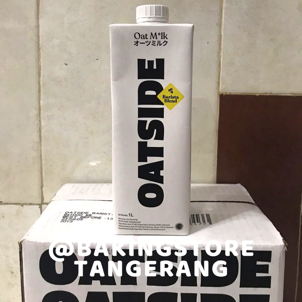 

Oatside Barista Oat Milk 1L | Susu Oat Gandum Lactose & Dairy Free