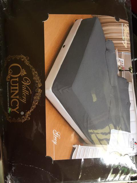 Ss Sprei Vallery Quincy 180 T-30 Mix Motif 180x200 Tinggi 30 King Size No 1 Part B Combinasi