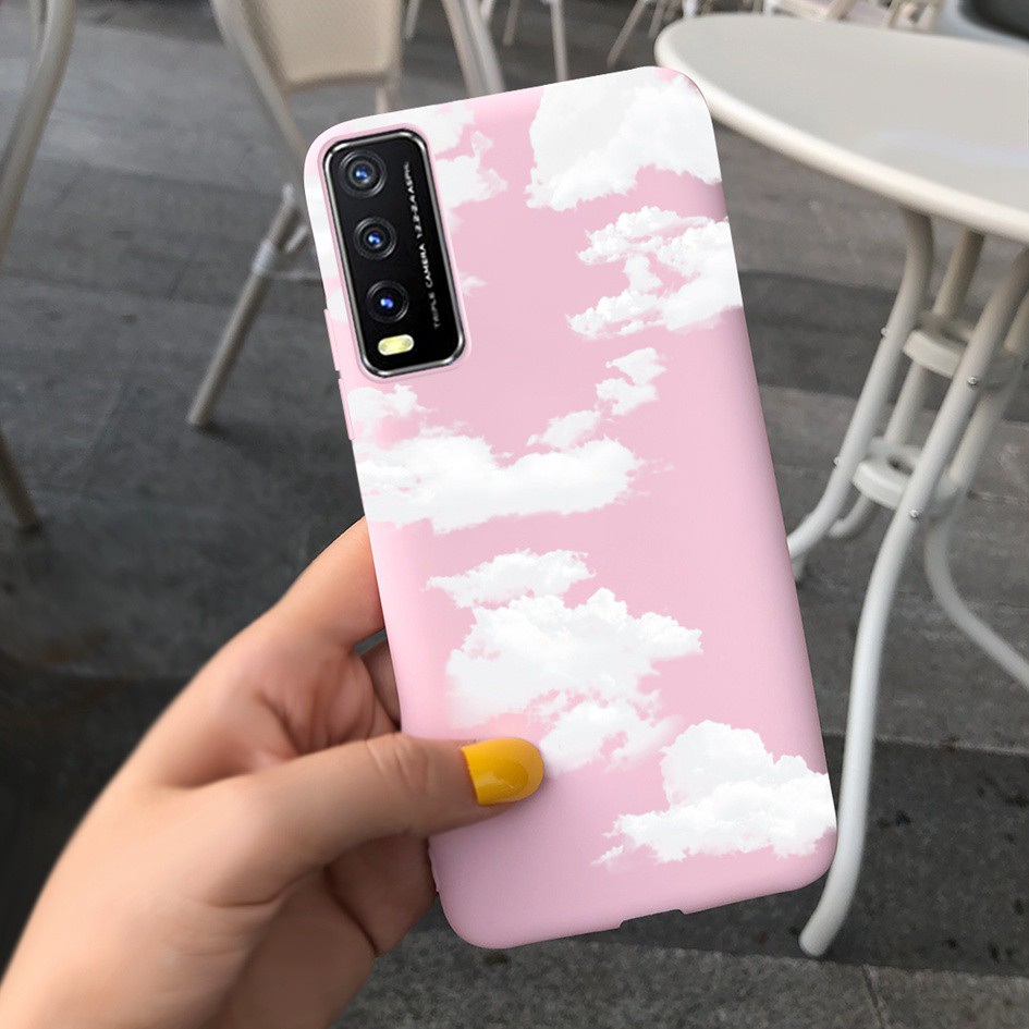 Soft Case Vivo Y20 Y20i Y30 Y50 Y30i Y11s Y12s Y20s 2021 2020 Casing Fashion Leopard Matte Cover Vivo 1938 1935 V2029 Case-8