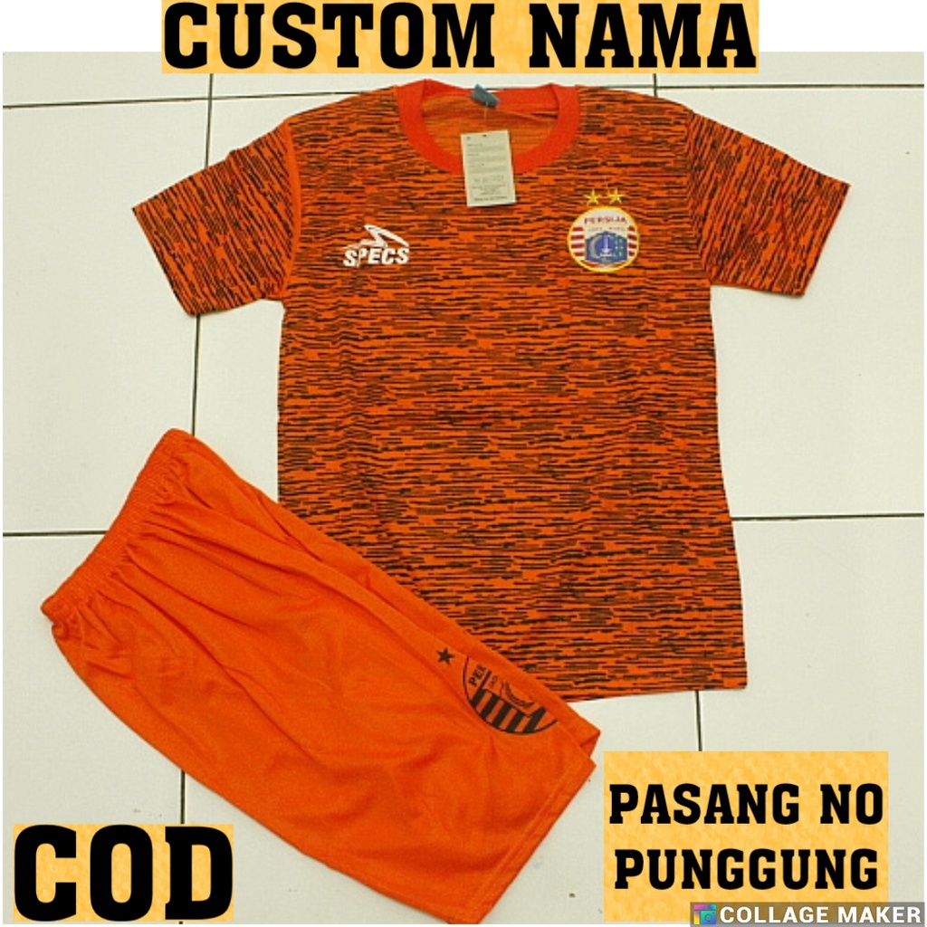 COD CUSTOM NAMA BAJU ANAK PERSIJA/SETELAN BOLA ANAK PERSIJA JAKARTA