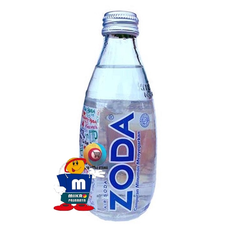 

Zoda Air Soda Botol [250 ml] INSTAN ONLY