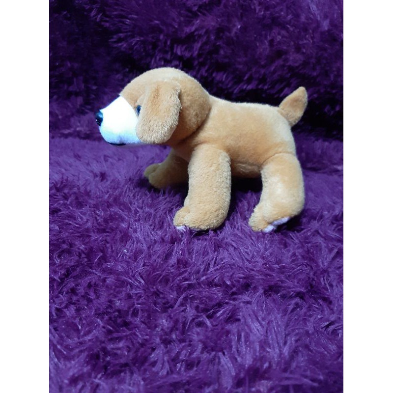 Boneka Hewan Lying DOG Murah