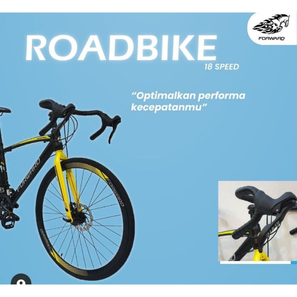 Sepeda Balap ROADBIKE FORWARD 700C Alloy Sensah 18 Speed