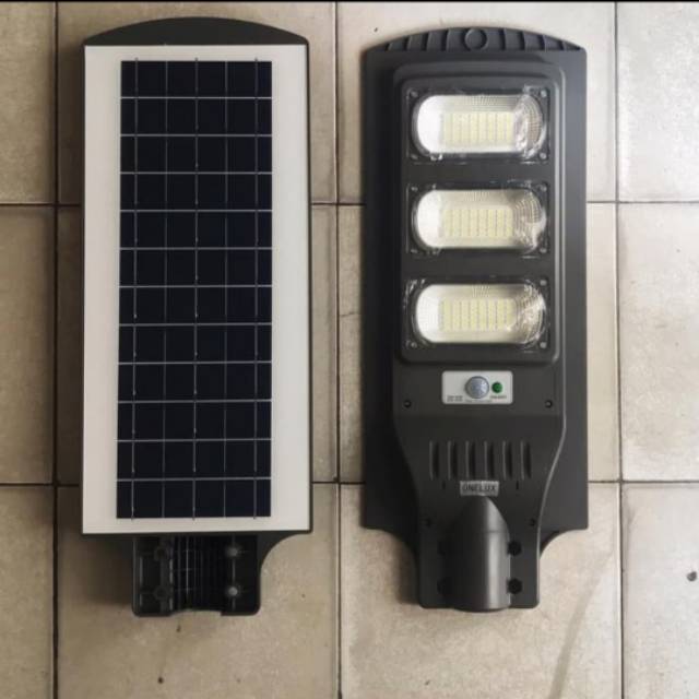Lampu jalan PJU solar panel LED 90w 90watt tenaga surya