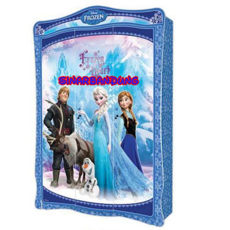 LEMARI PAKAIAN FROZEN/LEMARI PAKAIAN ANAK/LEMARI PAKAIAN JUMBO