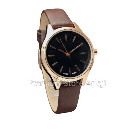 Grosiran Jam Tangan Wanita Psa S15-3340 Analog Tali Kulit Case Rosegold Original Garansi 6 Bulan Free Baterai Cadangan (COD)