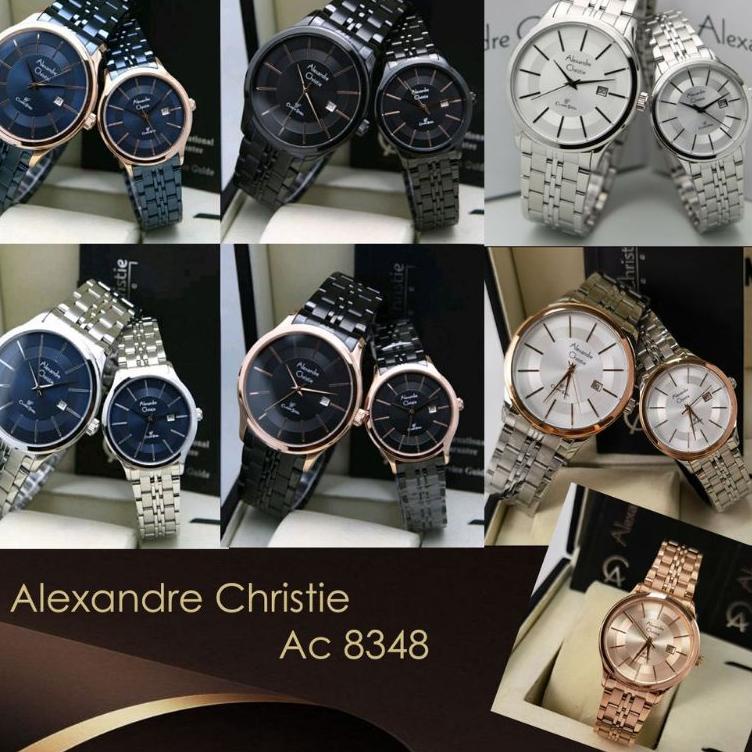 Koleksi Terbaru.. ALEXANDRE CHRISTIE AC8348 COUPLE RANTAI / AC 8348 ORIGINAL