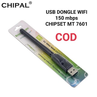 USB ADAPTOR DONGLE WIFI untuk SET TOP BOX 150.mbps  CHIPSET MT.7601
